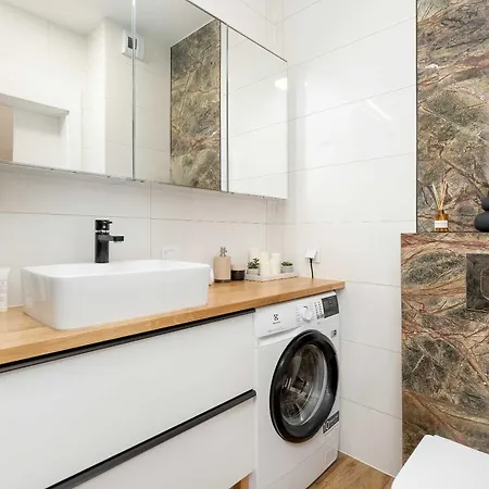 Apartmán Elegancki W Centrum Gdanska Z Klimatyzatorem I Parkingiem By Renters Prestige