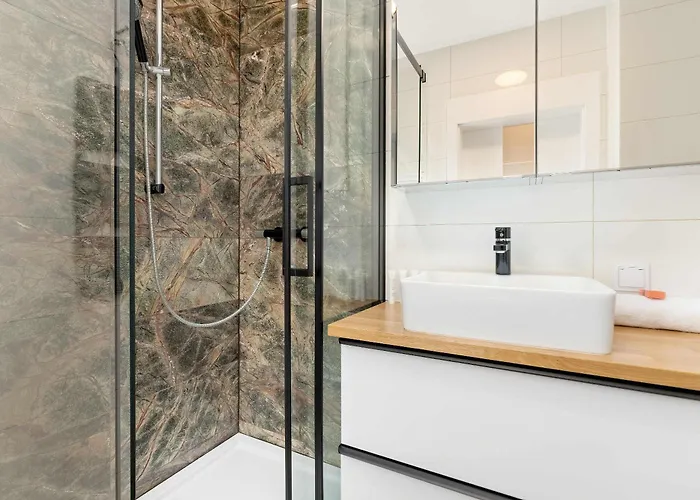 شقة Elegancki W Centrum Gdanska Z Klimatyzatorem I Parkingiem By Renters Prestige *