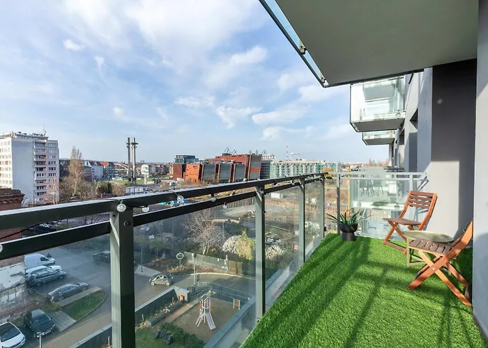 شقة Elegancki W Centrum Gdanska Z Klimatyzatorem I Parkingiem By Renters Prestige *