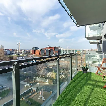 아파트 Elegancki W Centrum Gdanska Z Klimatyzatorem I Parkingiem By Renters Prestige *